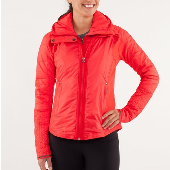 lululemon athletica Jackets & Blazers - Lululemon Run:Bundle Up Jacket Love Red ♥️  8